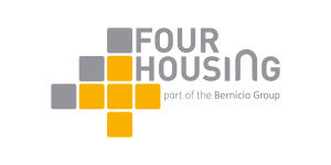 image of the four housing logo