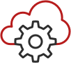 image of a cloud and cog for an icon placeholder