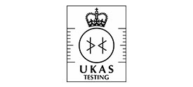 image of the UKAS testing logo