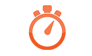 image of a stop watch icon for ABOUT MTI